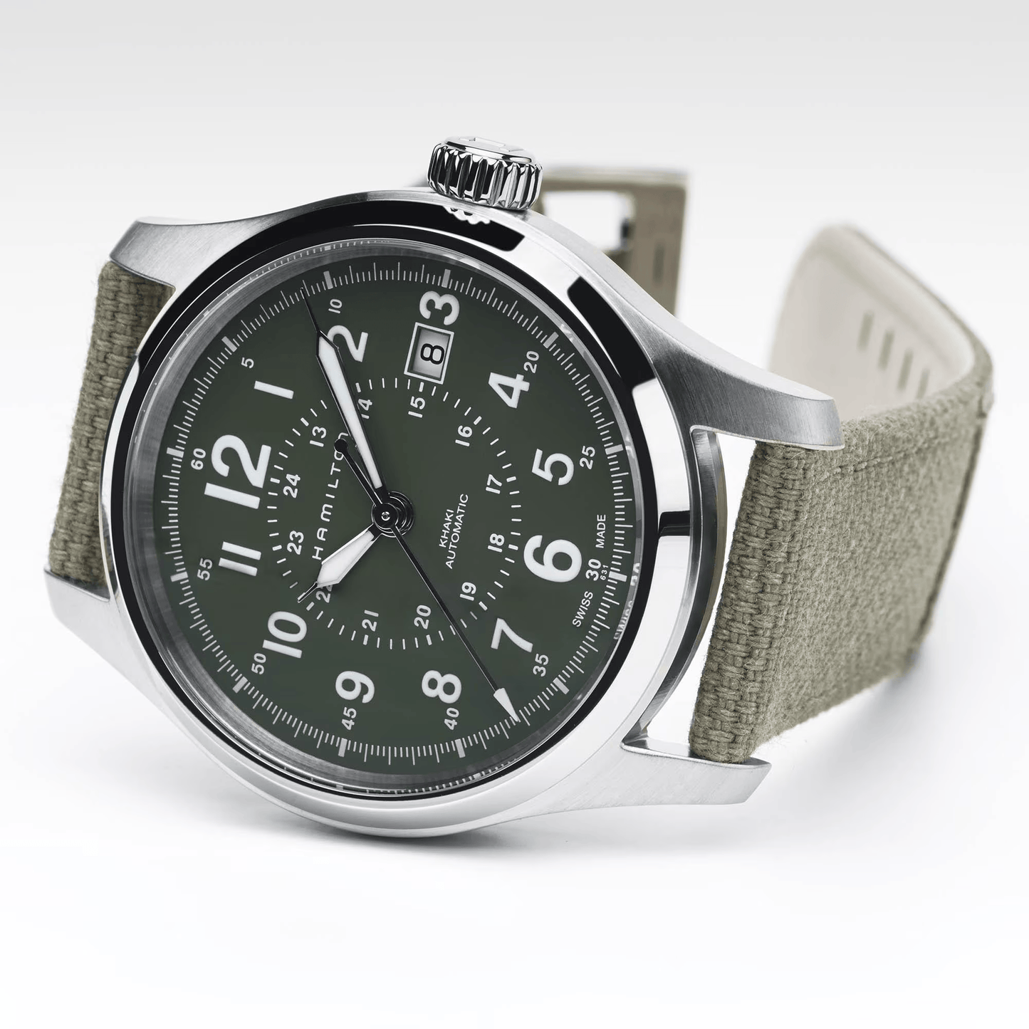 Hamilton Khaki Field Automatic Grün – Automatische Militäruhr 42mm