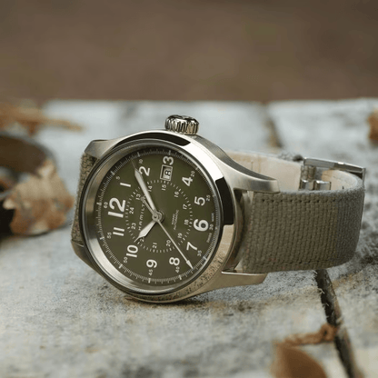 Hamilton Khaki Field Automatic Grün – Automatische Militäruhr 42mm