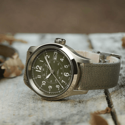 Hamilton Khaki Field Automatic Grün – Automatische Militäruhr 42mm