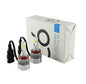 PAIR H11 LED HEADLIGHT BULBS FOR CAR MOTORCYCLE KIT 36W 6000K WHITE LIGHT