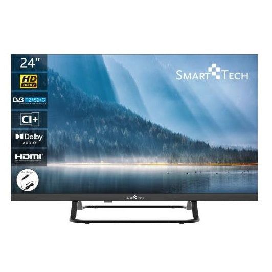 Smart Tech Tv 24" Led Hd Ready Frameless Hotel T2/S2 24hn01vc No Smart