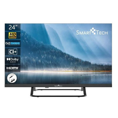 Smart Tech Tv 24" Led Hd Ready Frameless Hotel T2/S2 24hn01vc No Smart