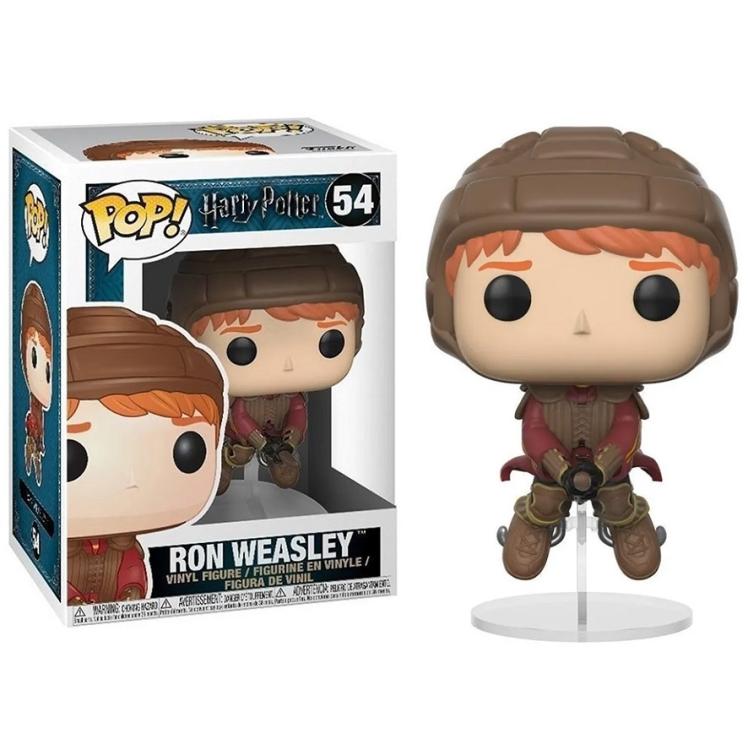 Funko Pop! Harry Potter - Ron Weasley (54) Ron On Broom Quidditch