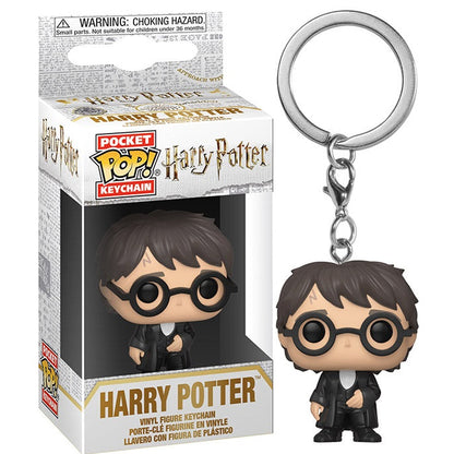 Funko Pop ! Harry Potter - Harry Potter Vinyl Figure 4Cm Portachiavi Keychain