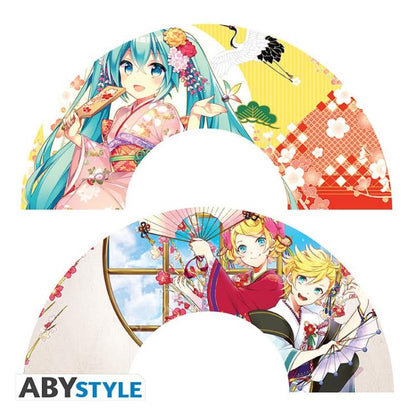 Abysyle - Fächer von (Hatsune Miku) Fans von Hatsune Miku UND Kimono Twins Rin & Len
