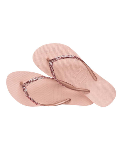 Infradito Slim Glitter II Donna Ballet Rose