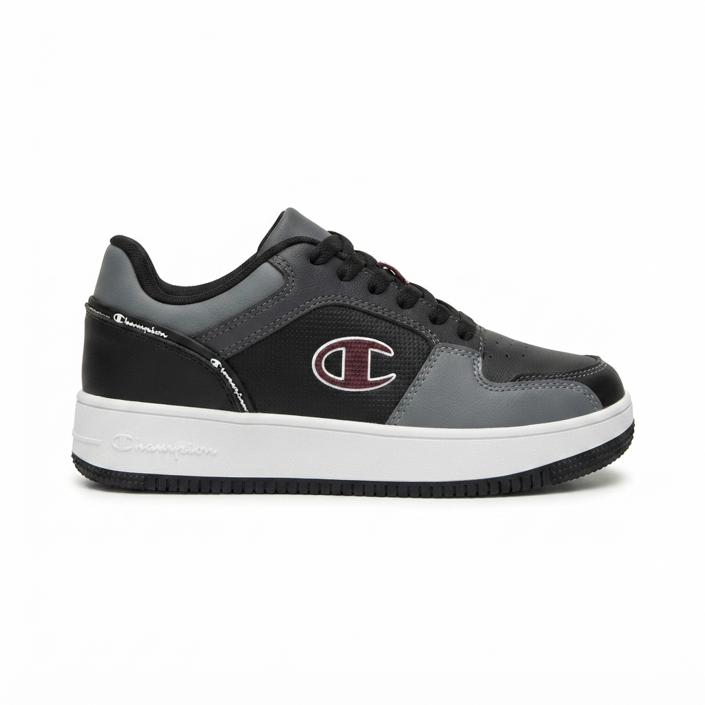 Champion scarpa sneakers junior RD18 2.0 LOW B GS Low Cut S32415 KK014 nero-grigio