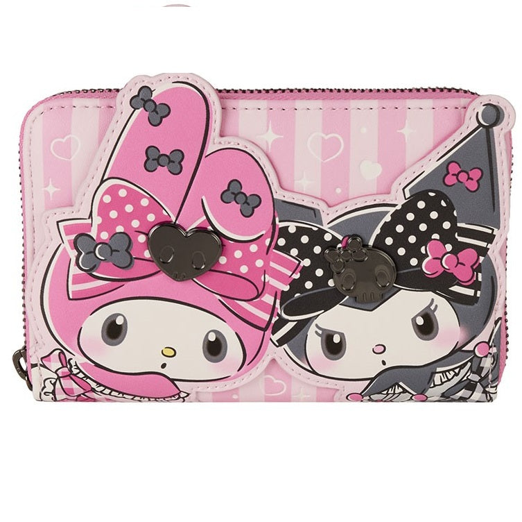 Funko Loungefly Geldbörse Hello Kitty Sanrio Kuromi & My Melody Neu