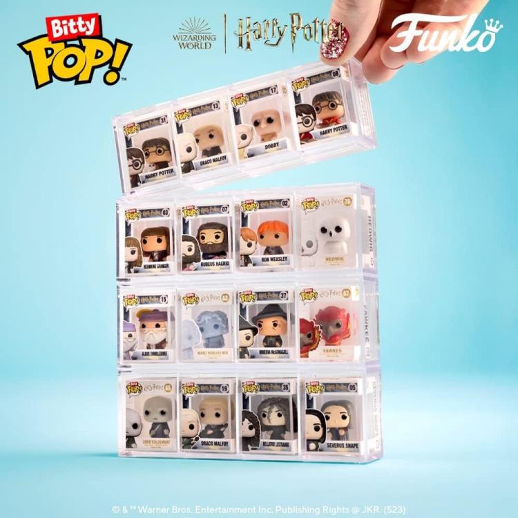 Funko Bitty Pop ! Harry Potter/Draco Malfoy/Dobby Box 4 Pack Con Mistery Figure