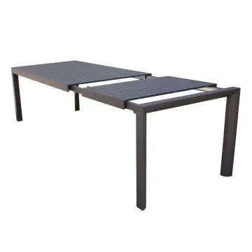 Tavolo allungabile Houston struttura in alluminio 135/180 x 70