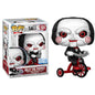 Funko Pop! Movies Saw Jigsaw - (1824) Billy The Puppet On Tricycle 9cm