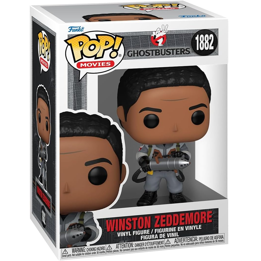 Funko Pop ! Movies Ghostbusters - Winston Zeddemore (1882) Vinyl Figure 9cm