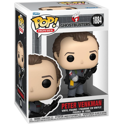 Funko Pop ! Movies Ghostbusters - Peter Venkman (1884) Vinyl Figure 9cm