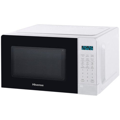 Hisense Mikrowelle + Digitalgrill 20L 1100+700W Weiß H20Mows3G LED