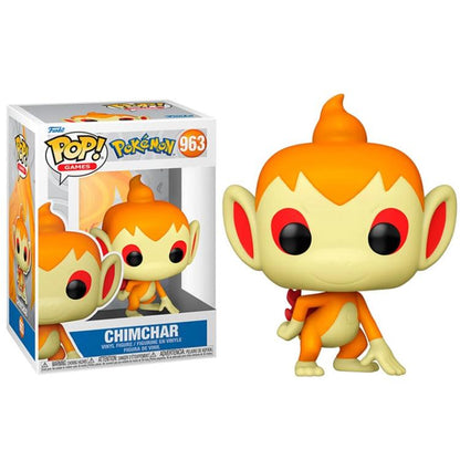 Funko Pop! Games Pokémon – (963) Chimchar Vinyl Figur 9 cm auf Lager