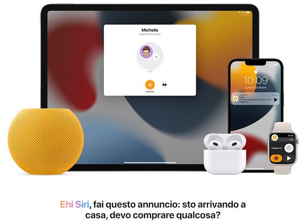 APPLE HOMEPOD MINI SPACE WHITE SIRI VOICE ASSISTANT SPEAKER WHITE MY5H2SM/A