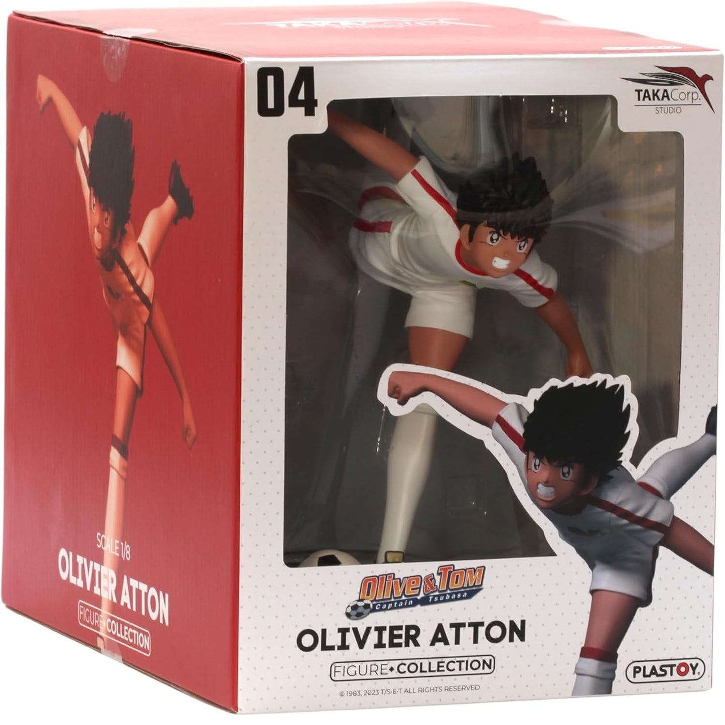 Taka Corp. Studio Captain Tsubasa Oliver Hutton Holly e Benji Figure PVC 22cm