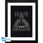 ABYSTYLE: HOUSE OF THE DRAGON (HOME) FRAMED POSTER PRINT AND FRAME 30x40