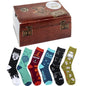 Paladone Harry Potter Socks (6X Odd Socks) 3 Pairs Socks 36-41 Unisex Gift Box