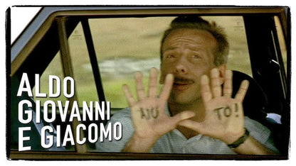 Aldo Giovanni e Giacomo MYAGG Car Sun Shade GIOVANNI HELP! (2 Pieces)