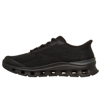 Skechers Scarpa sneakers uomo Slip-ins Waterproof: Glide-Step Pro - ChaChing 233135/BBK nero