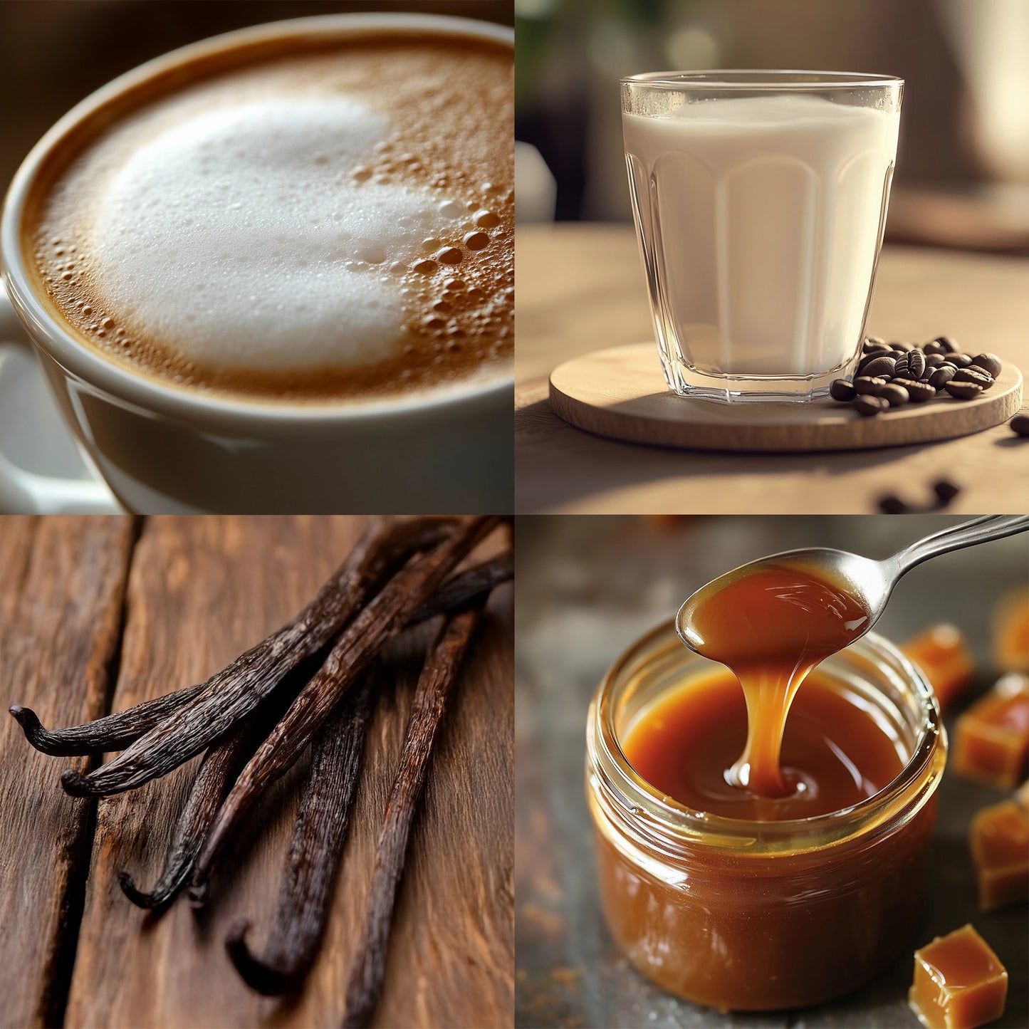 Candela Hygge | caramello e cappuccino