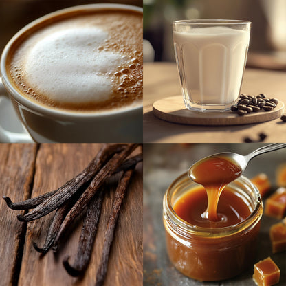 Candela Hygge | caramello e cappuccino
