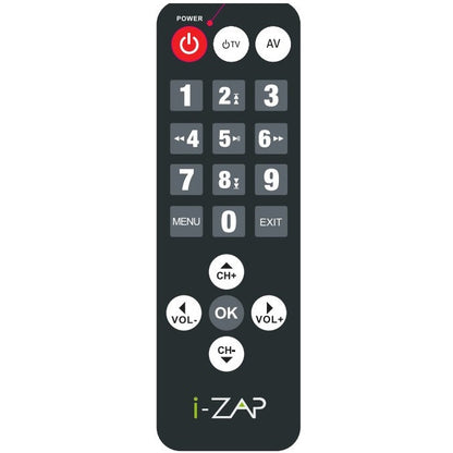 I-Zap Decoder Digitaler Terrestrischer HD DVB T2 HEVC USB LAN Scart HDMI LED - T385