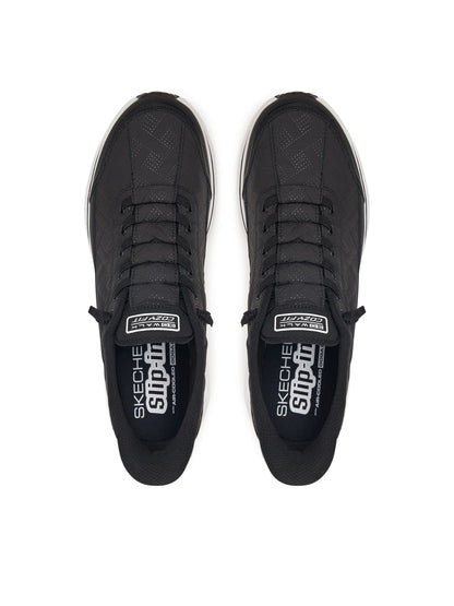 Skechers scarpa sneakers uomo Slip-ins GO WALK Glide-Step 2.0 Cozy Fit Walker 217035/BKW nera