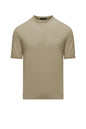 Bomboogie Men's Cotton Crew Neck T-Shirt MM7015TKTP2 105 – Beige