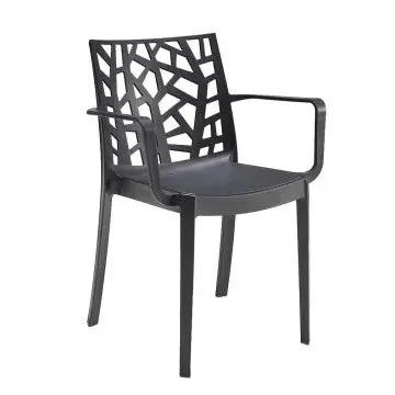 Matrix Sessel - Stapelbarer Sessel aus Polypropylen Maße: cm 55 x 58 x 82 H