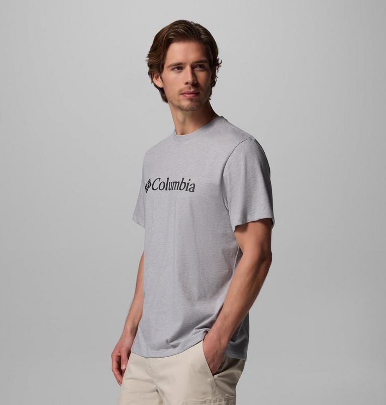 Columbia T-shirt CSC Basic Logo Uomo Grigio - 2155001039