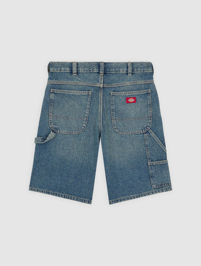 Dickies Shorts Denim Uomo Carpenter 993 11-Inch DK0A88FCL231 Blu