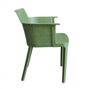 Poltrona Cathy - Poltrona impilabile in polipropilene - Dimensioni: 60x58x76.5cm