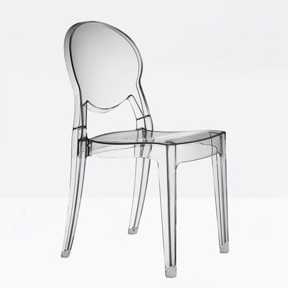 Sedia Scab Igloo Chair - Policarbonato Trasparente Impilabile Certificata CATAS