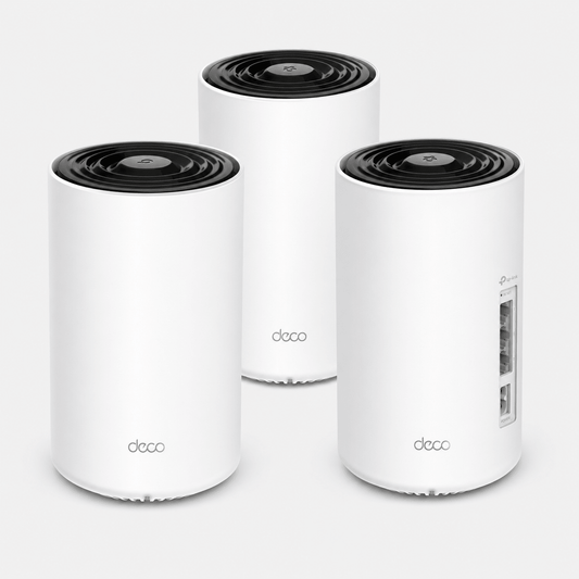 Deco PX10 Sistema Mesh Wi-Fi 6 AX1500 + Powerline AV1000, 3 Porte Gigabit, 3pz