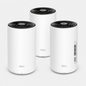 Deco PX10 Sistema Mesh Wi-Fi 6 AX1500 + Powerline AV1000, 3 Porte Gigabit, 3pz