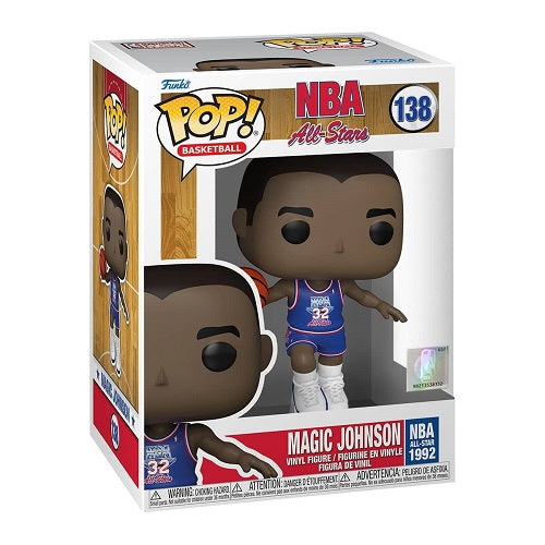 Funko Pop Nba All-Stars - (138) Magic Johnson Figure Vinyl 9cm