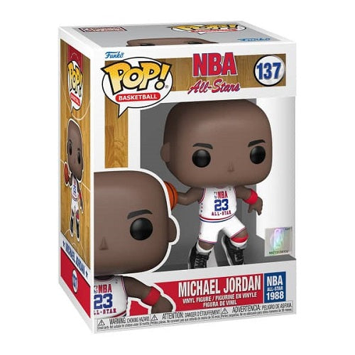 Funko Pop ! Nba All-Stars - (137) Michael Jordan 1988 ASG 9Cm Mj Usa