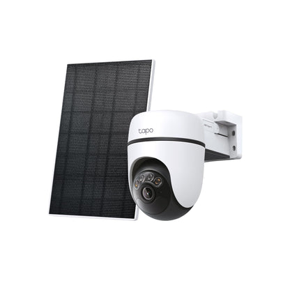 Tapo C630 KIT Telecamera WiFi Esterno 3K 5MP Senza Fili con Pannello Solare, 360° PTZ