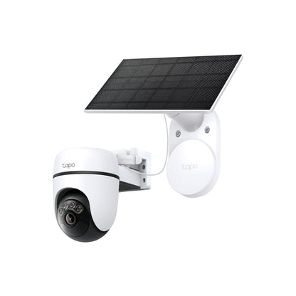 Tapo C630 KIT Telecamera WiFi Esterno 3K 5MP Senza Fili con Pannello Solare, 360° PTZ