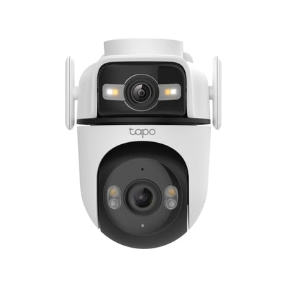 Tapo C545D Telecamera WiFi Esterno Doppio Obiettivo 2K 3MP, 360° PTZ