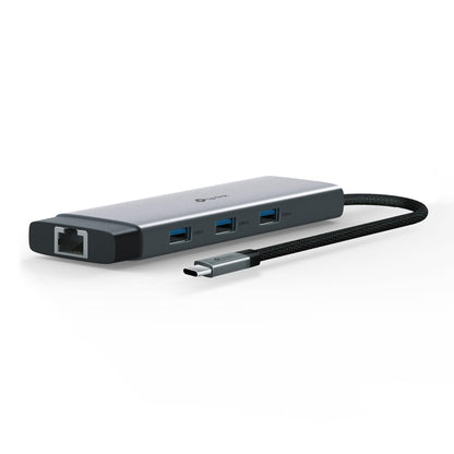 UH9120C Hub USB C 9 in 1, HDMI 4K@60Hz, Gigabit Ethernet, SD & microSD UHS-I