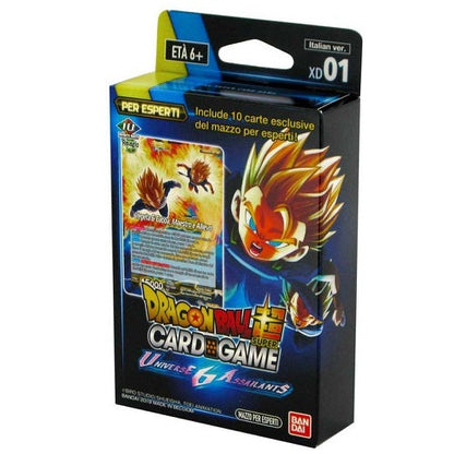 BANDAI – KARTENSPIEL DRAGON BALL SUPER EXPERT DECK 01 UNIVERSE 6 ASSAILANTS