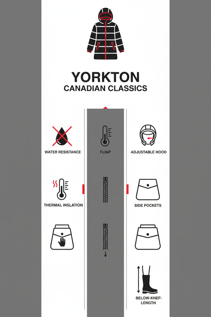 Canadian Classics Parka Donna Yorkton CN.G224381WLG Nero