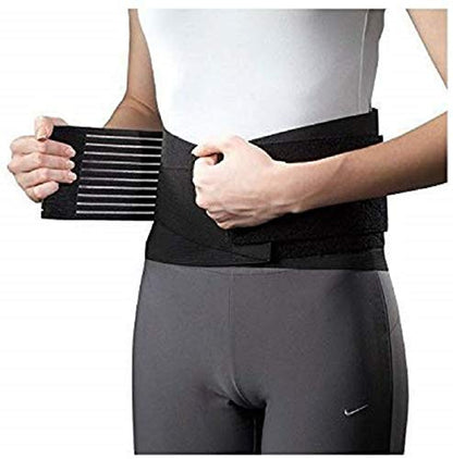 Fascia Elastica Lombare Supporto Schiena Reni Lombare Tutore Moto Con Sostegni
