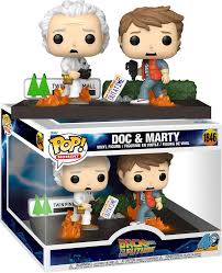 Funko Pop! Moments Zurück in die Zukunft – (1846) Doc & Marty 2 Figuren