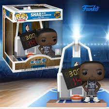 Funko Pop! NBA Legends: Orlando Magic (207) – Shaquille O'Neal mit Korb 18cm