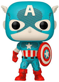 Funko Pop! Marvel Retro Imagined 100th – (1319) Captain America Special Edition