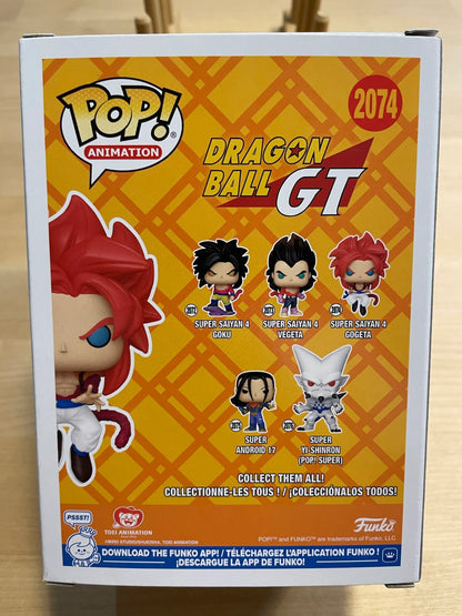 Funko Pop! Animation Dragon Ball Gt - (2074) Super Saiyan 4 Gogeta 9cm